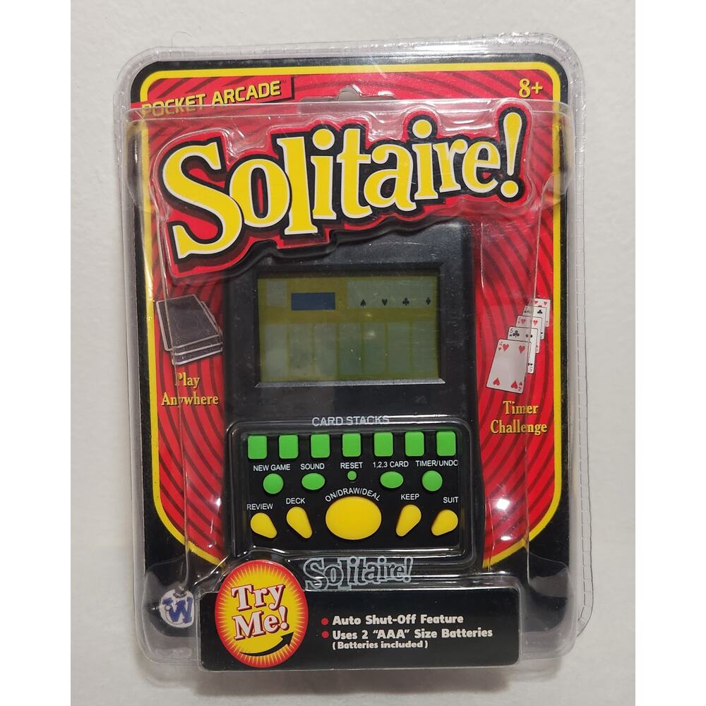 Westminster Pocket Arcade Solitaire Handheld Electronic Game 2020 Brand New